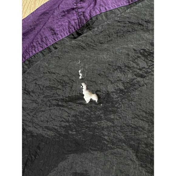 Vintage 90s Nike Swoosh Grey Tag Soccer Windbreaker Jacket Sports Hood - Picture 16 of 16